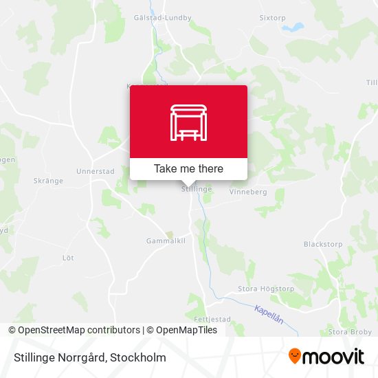 Stillinge Norrgård map