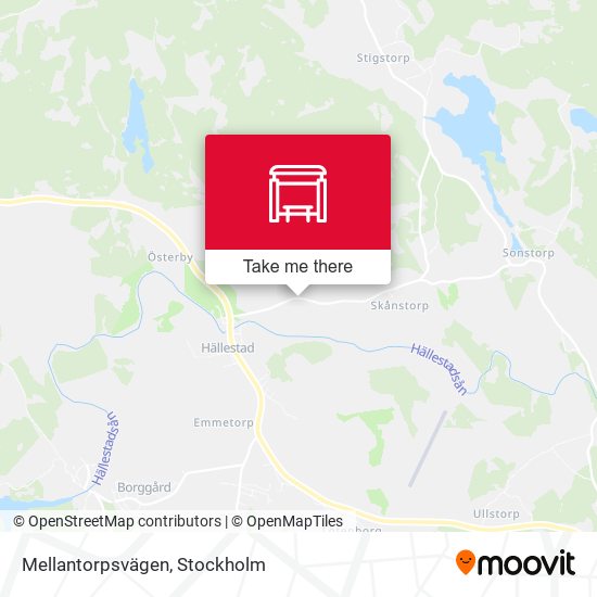 Mellantorpsvägen map
