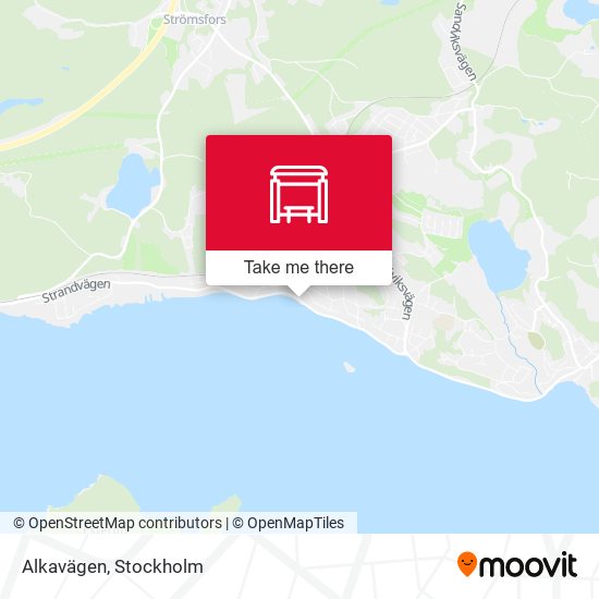 Alkavägen map