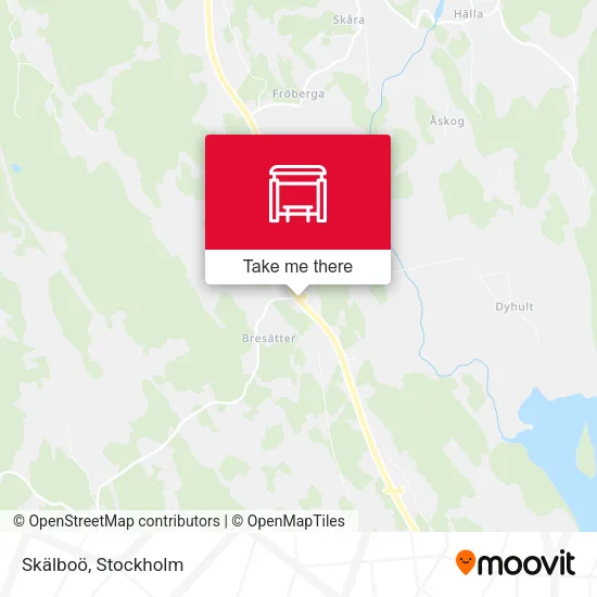 Skälboö map
