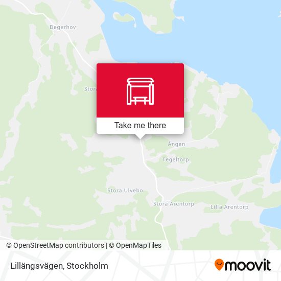 Lillängsvägen map