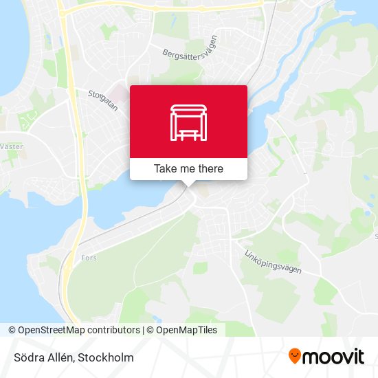 Södra Allén map