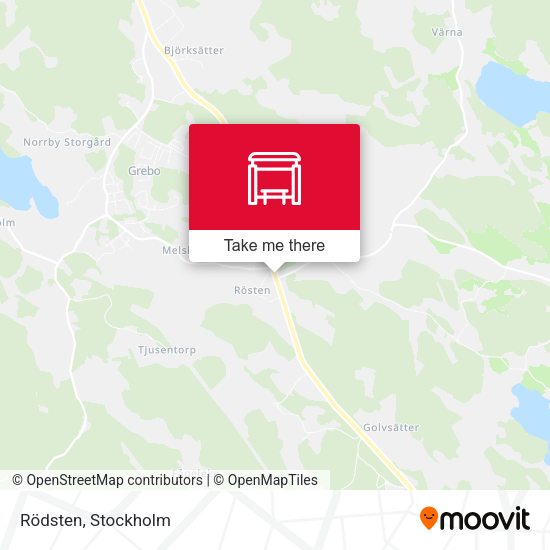 Rödsten map