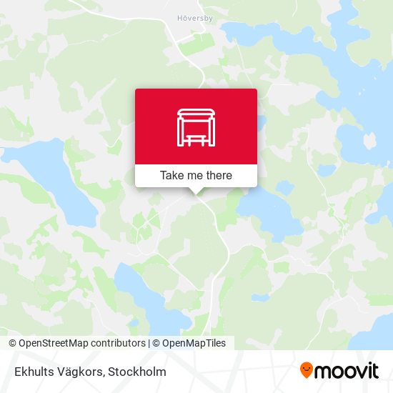 Ekhults Vägkors map