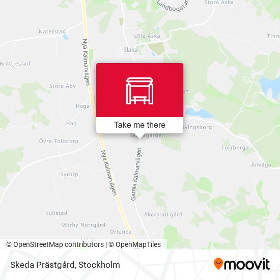 Skeda Prästgård map