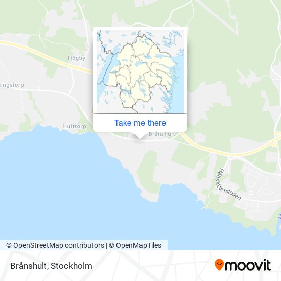 Brånshult map