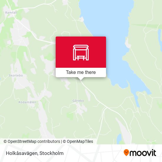 Holkåsavägen map