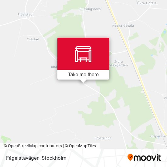 Fågelstavägen map