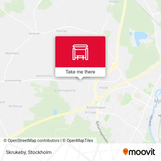 Skrukeby map