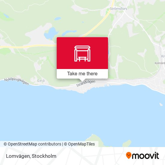 Lomvägen map