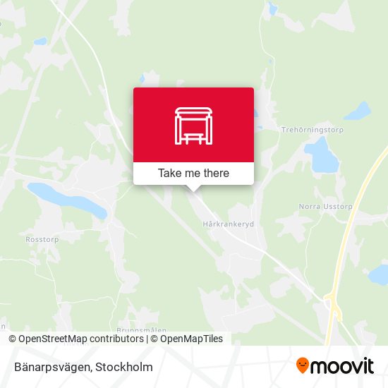 Bänarpsvägen map