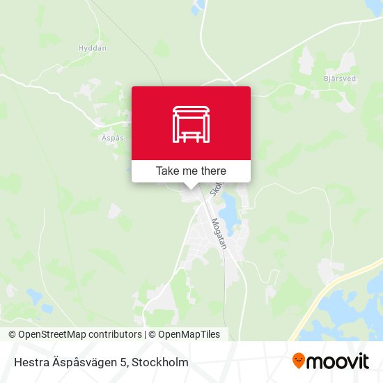 Hestra Äspåsvägen 5 map