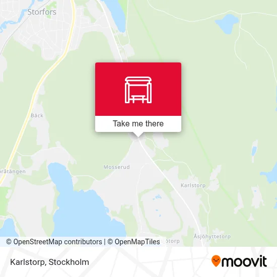 Karlstorp map