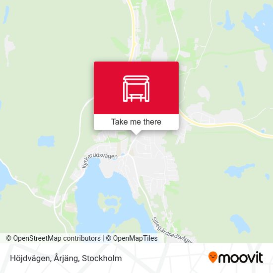 Höjdvägen, Årjäng map
