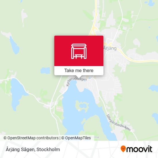 Årjäng Sågen map