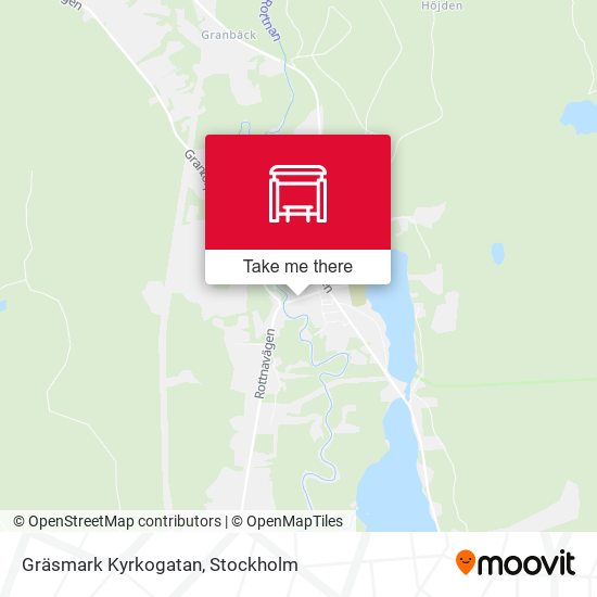 Gräsmark Kyrkogatan map