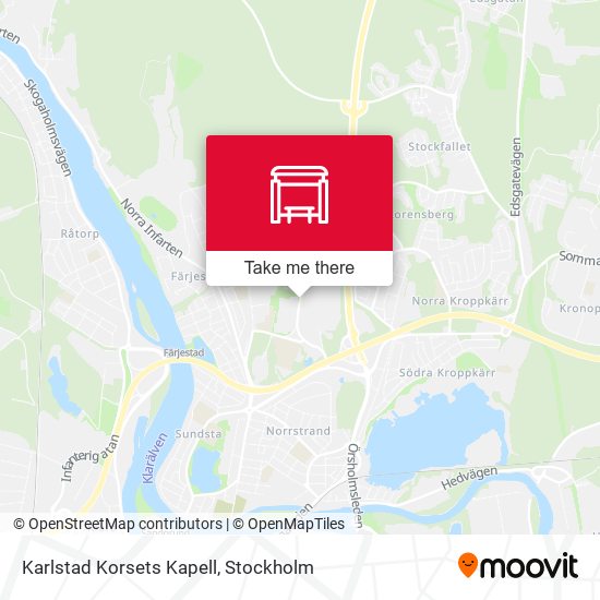 Karlstad Korsets Kapell map