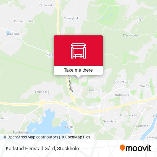 Karlstad Henstad Gård map