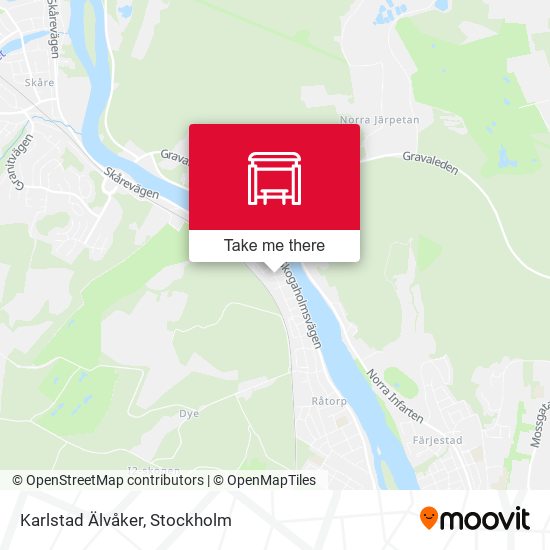 Karlstad Älvåker map