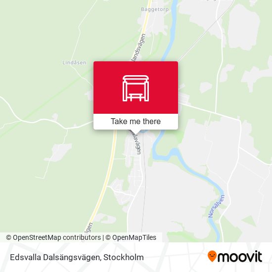 Edsvalla Dalsängsvägen map