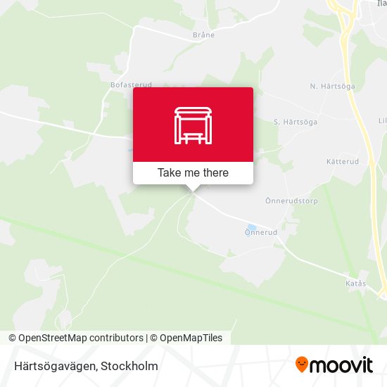 Härtsögavägen map