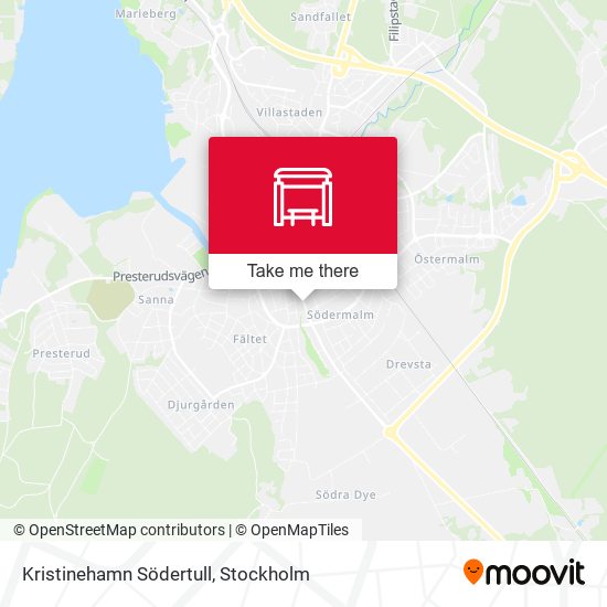 Kristinehamn Södertull map