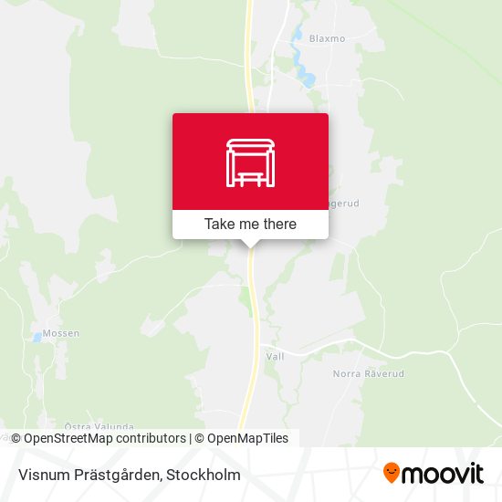 Visnum Prästgården map