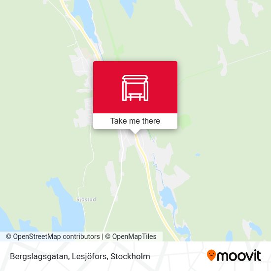 Bergslagsgatan, Lesjöfors map