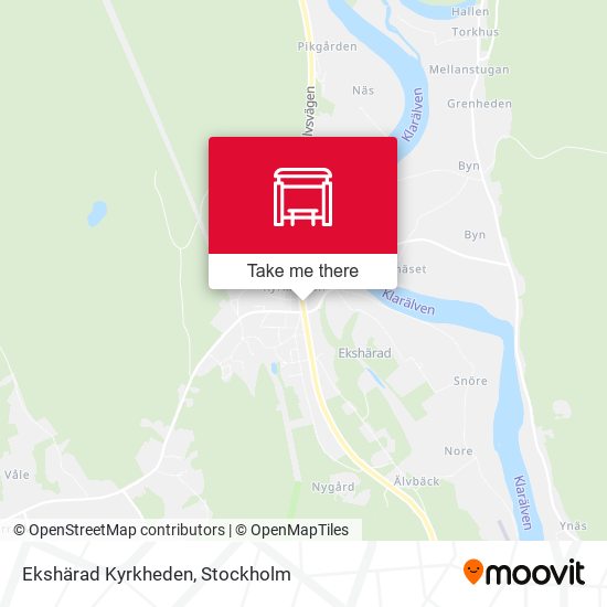 Ekshärad Kyrkheden map