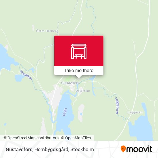 Gustavsfors, Hembygdsgård map