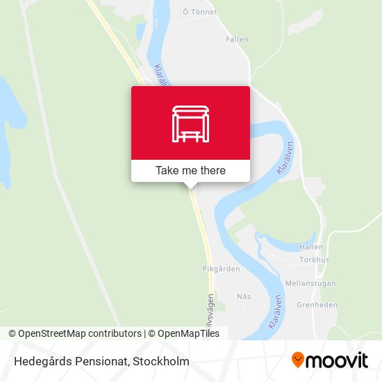 Hedegårds Pensionat map