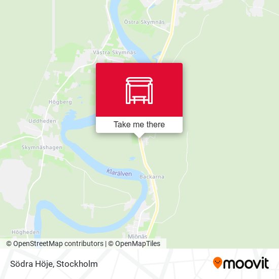 Södra Höje map