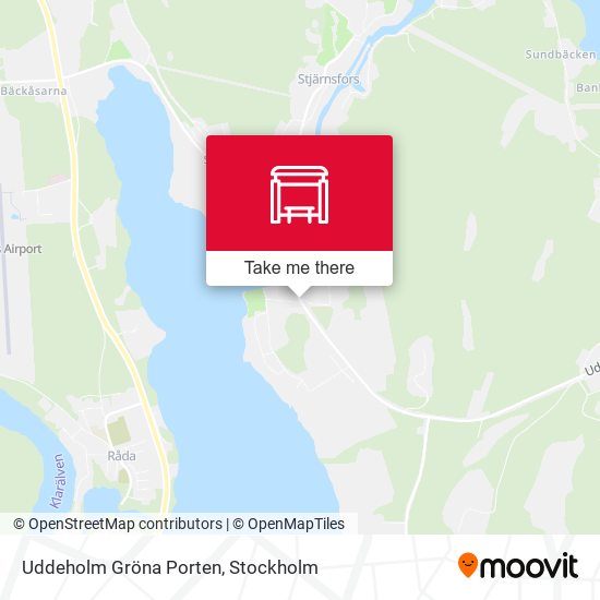 Uddeholm Gröna Porten map