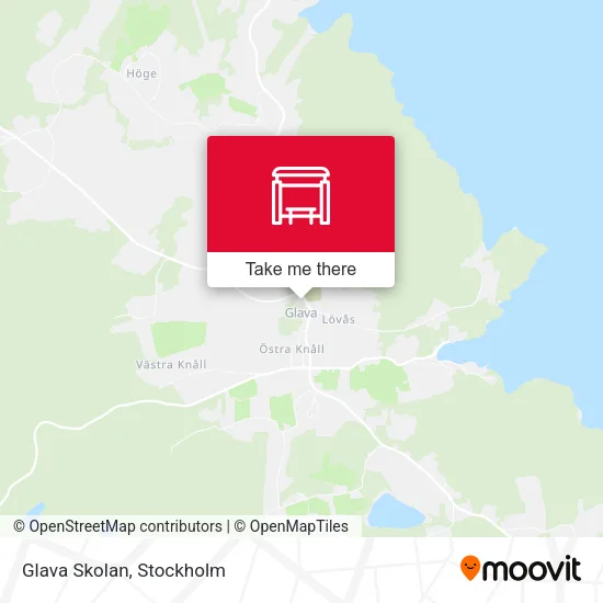 Glava Skolan map
