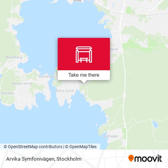 Arvika Symfonivägen map