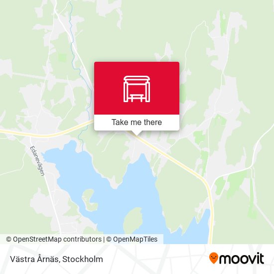 Västra Årnäs map