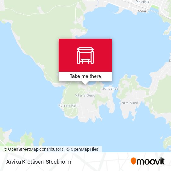 Arvika Krötåsen map