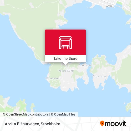 Arvika Blåsutvägen map