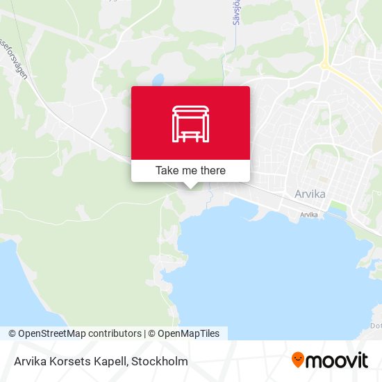 Arvika Korsets Kapell map