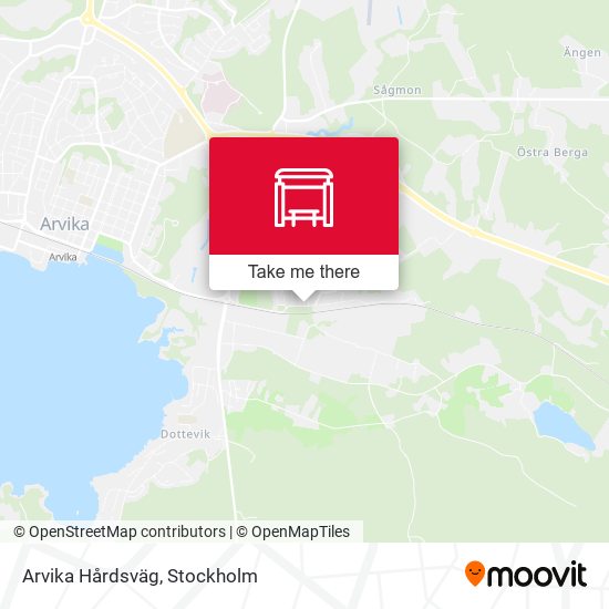 Arvika Hårdsväg map