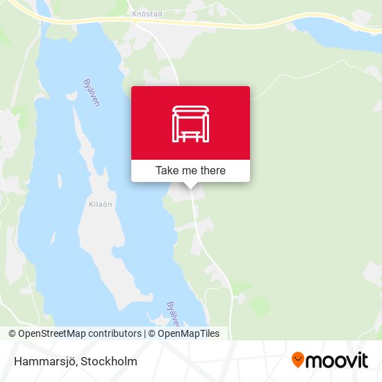 Hammarsjö map