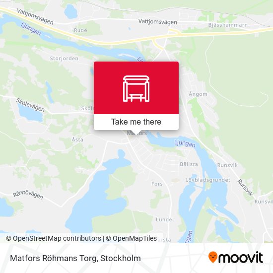 Matfors Röhmans Torg map
