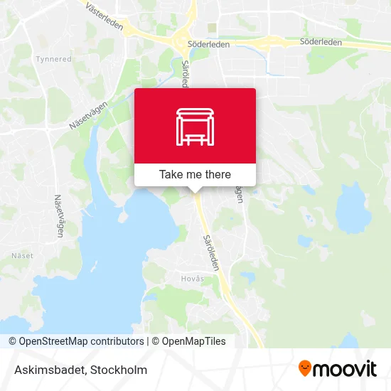 Askimsbadet map