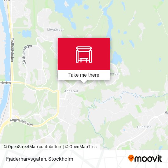 Fjäderharvsgatan map