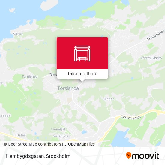 Hembygdsgatan map