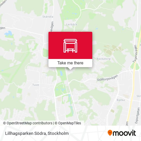 Lillhagsparken Södra map