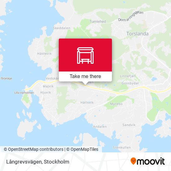 Långrevsvägen map