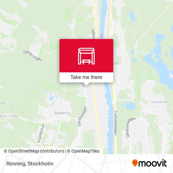 Rönning map