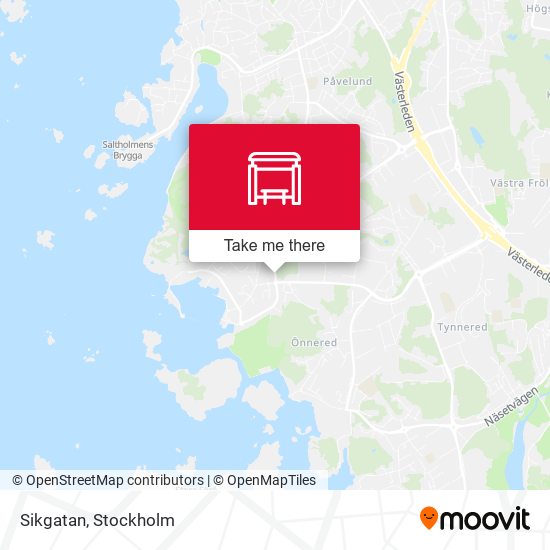 Sikgatan map