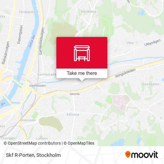 Skf R-Porten map